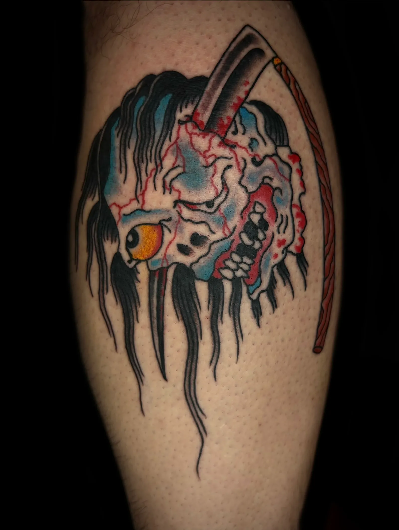 Black & Grey tattoo style