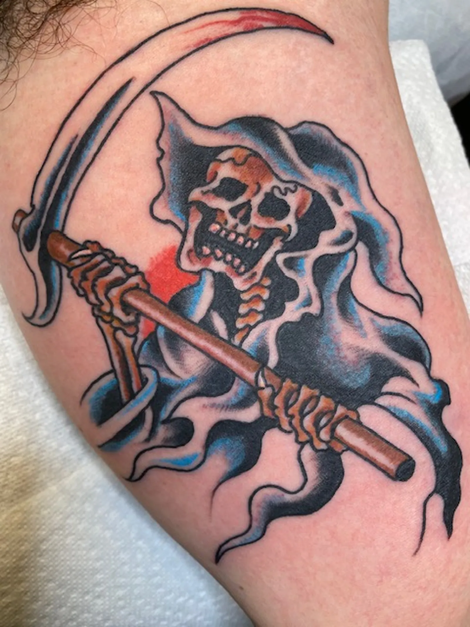 Script/Lettering tattoo style