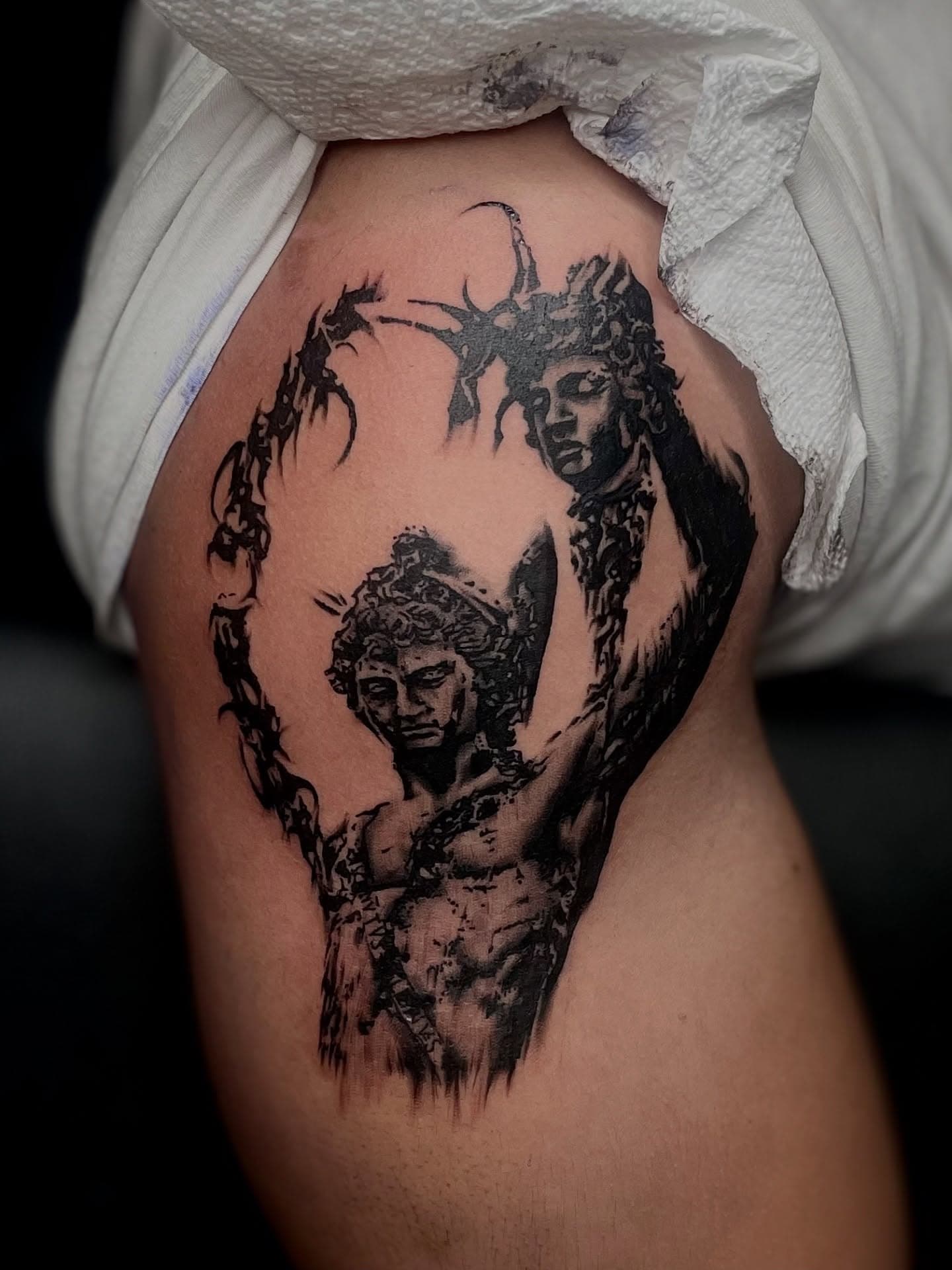 Tattoo by Tainted Flesh Body Art
